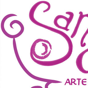 Sandrine: Arte en Jabón Logo